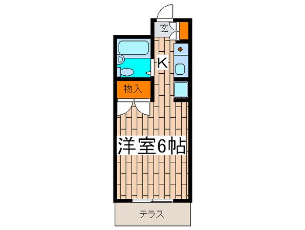 ガーデンヒルズ立川の物件間取画像